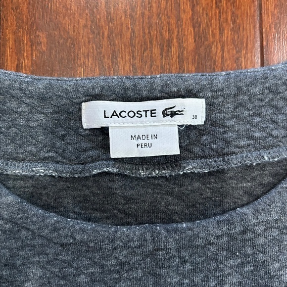 2 sweater dresses tunic gray black leopard print long sleeved - Picture 12 of 13